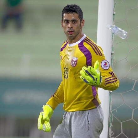 One goalkeeper from Kuwait also wears grey tracklower
